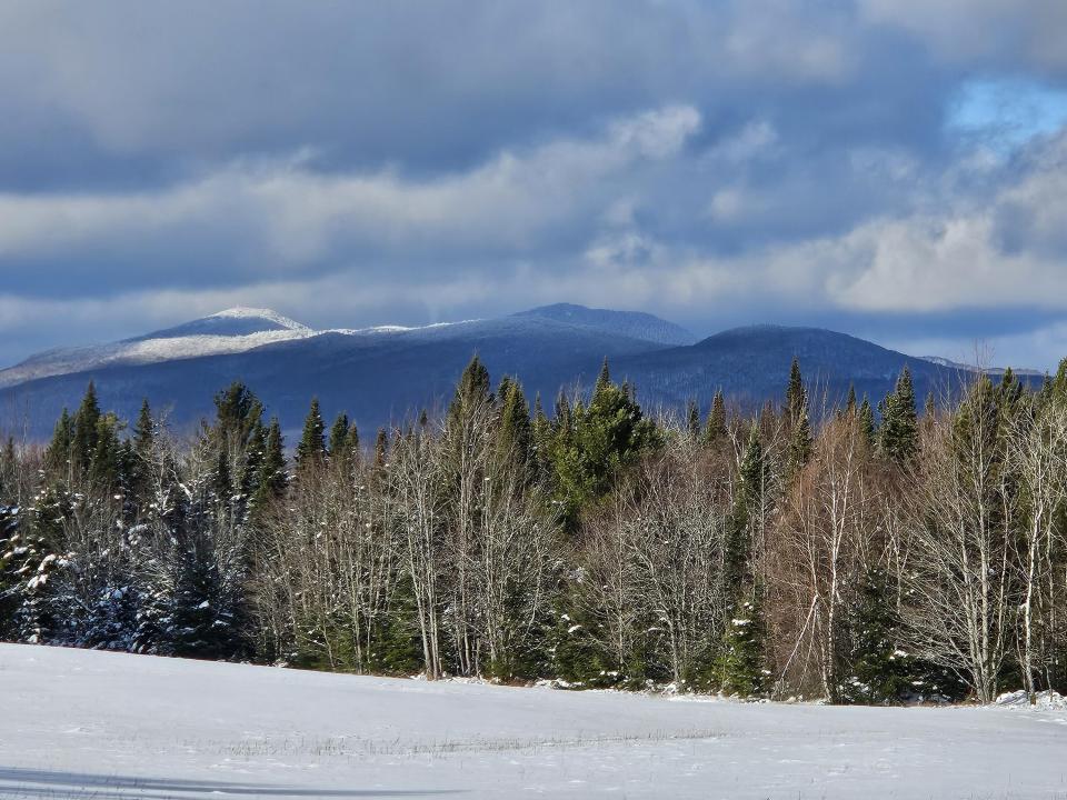 looking NW with sun top