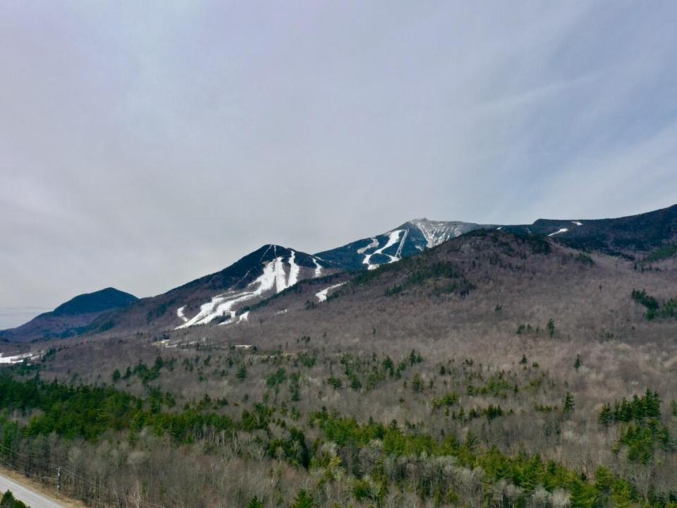 Drone photo of Whiteface Mt.