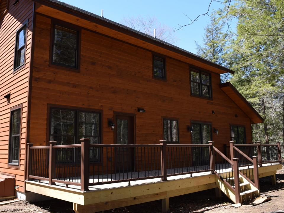 Rear Deck in the Spring