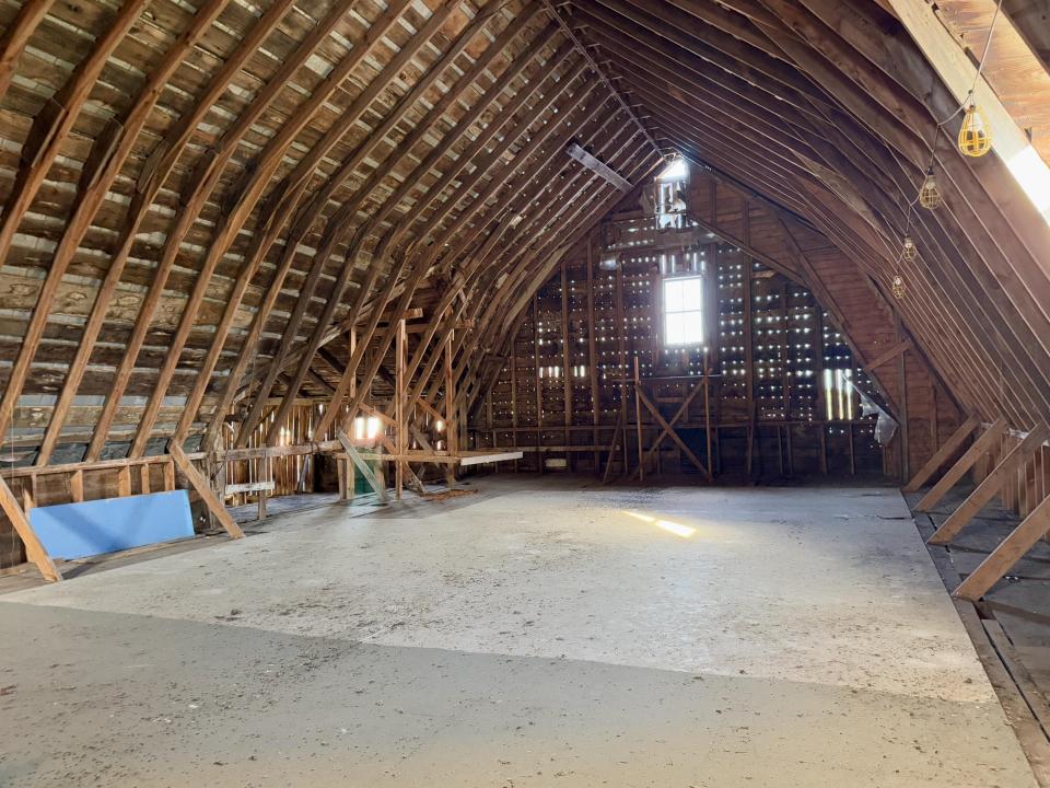 Second floor of Barn