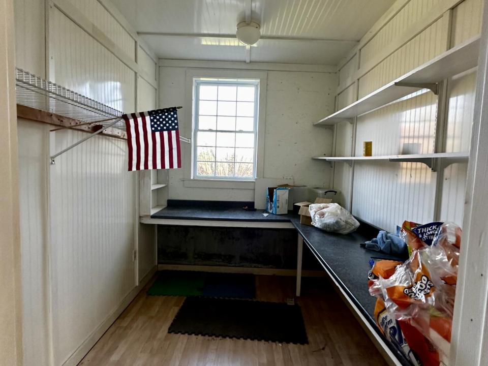 Storage Closet in Garage