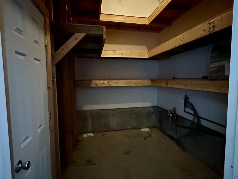 Storage Closet in Garage