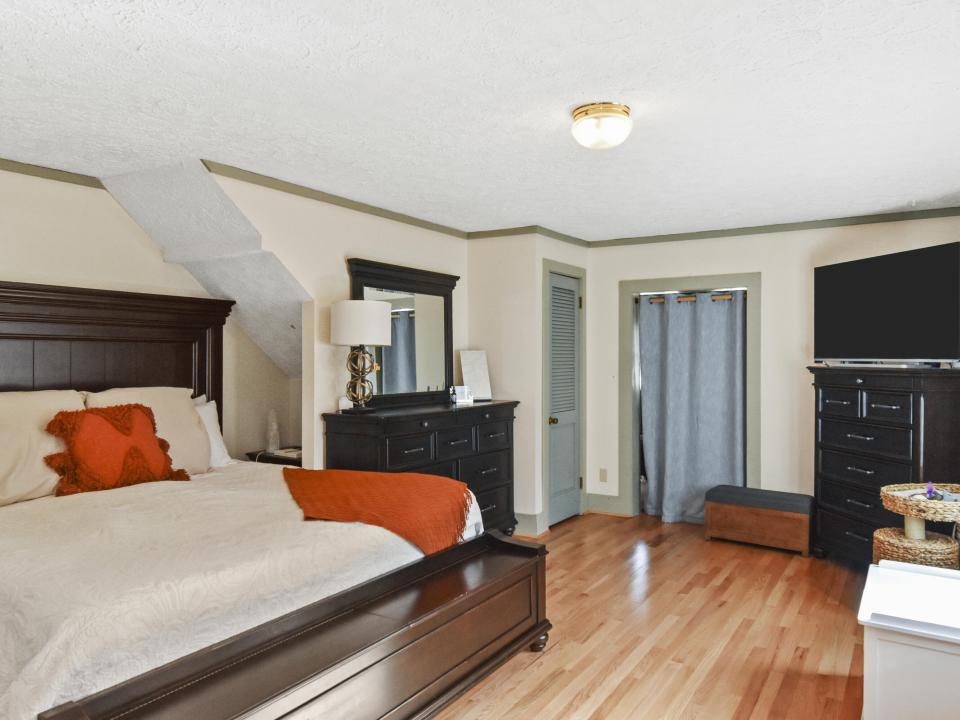 Primary Bedroom with closet and walk in