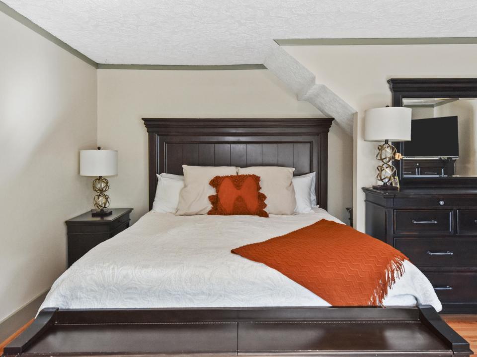 Primary with King Size Bed Shown