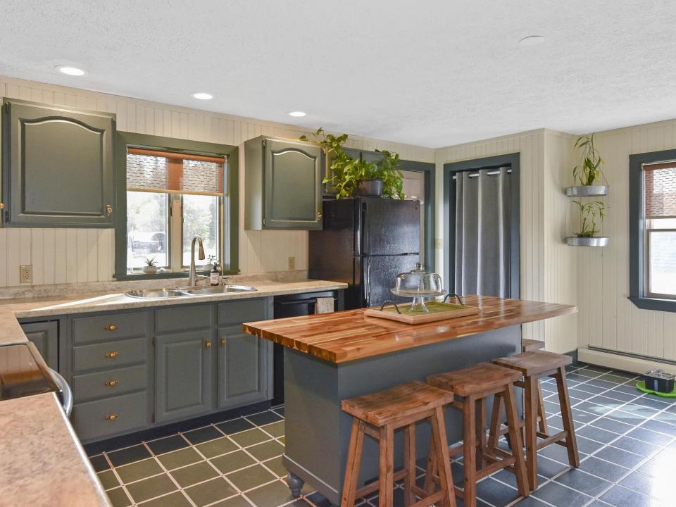 Kitchen with Custom Island
