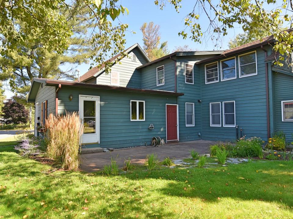 Rear patio