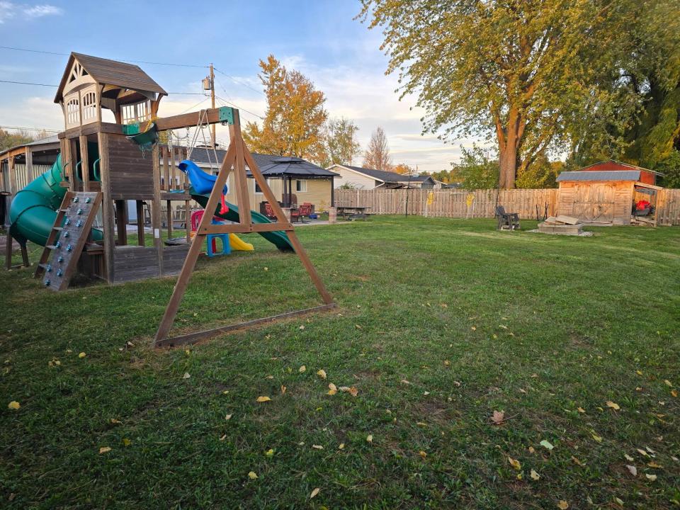 Back yard