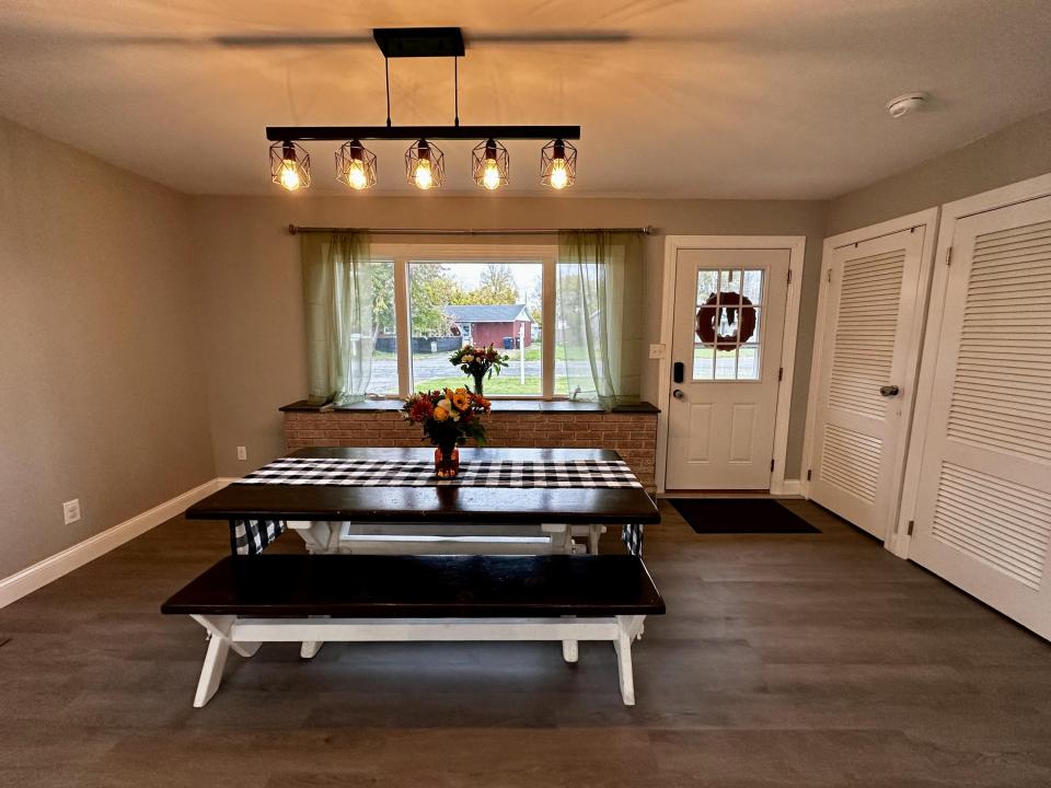 Front Door & Dining Room