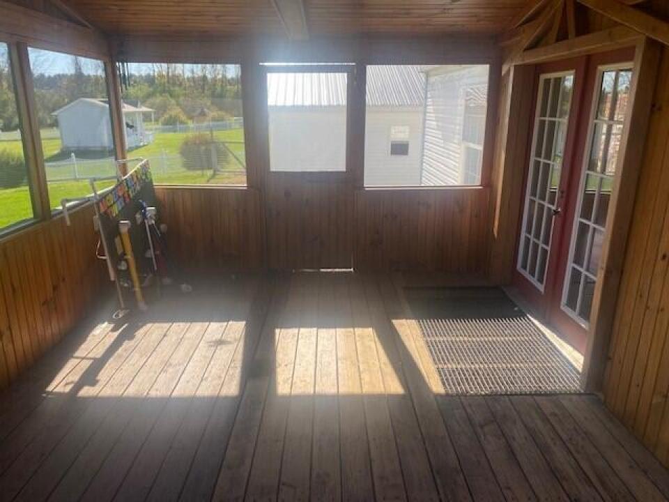 Screened Covered Porch