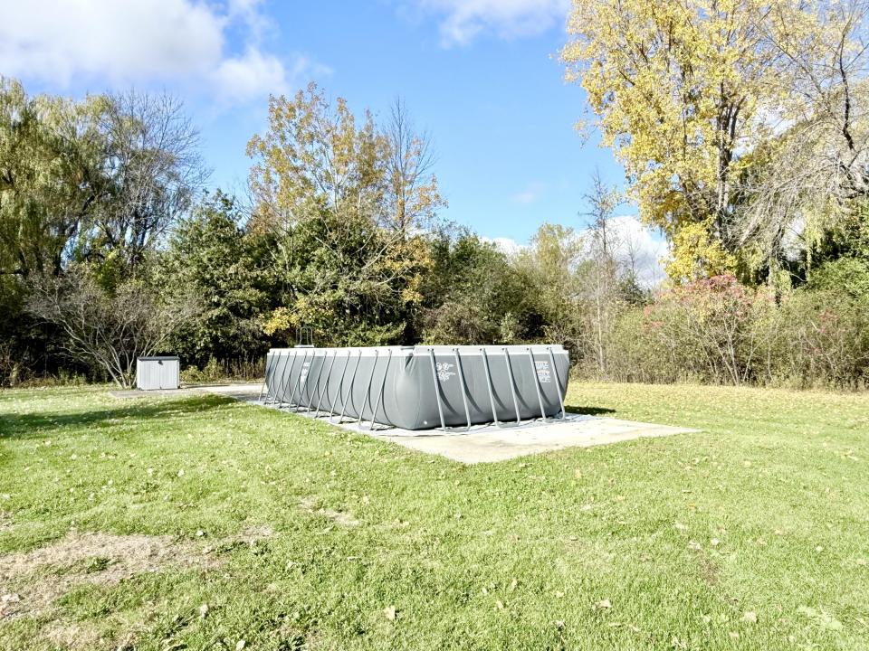 Salt water pool Salt water pool