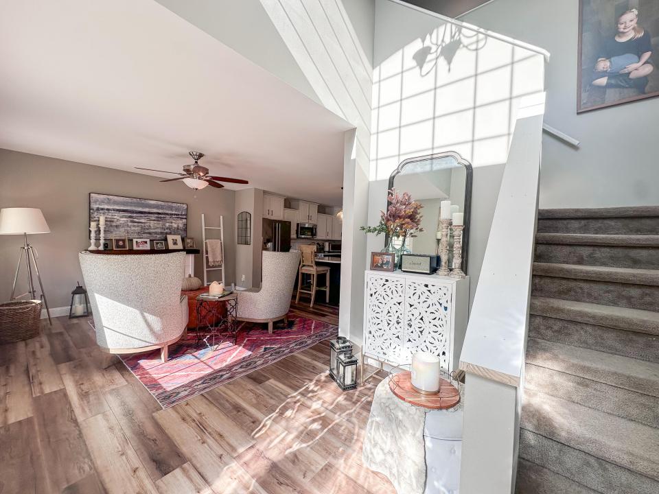 Entry and Living Room