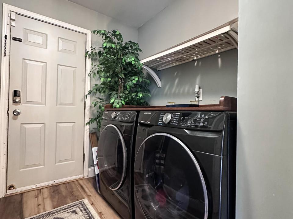 Side Entry, Laundry Area