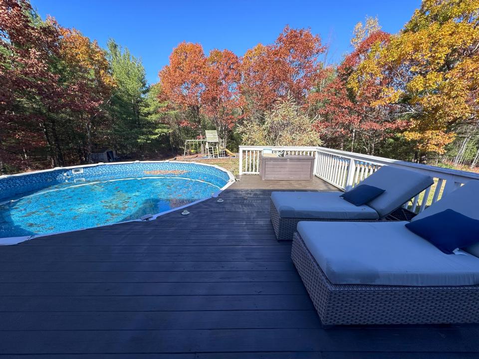 Back Deck and Pool