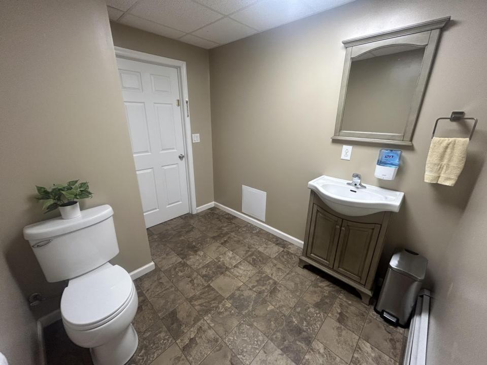 Half Bathroom in Basement