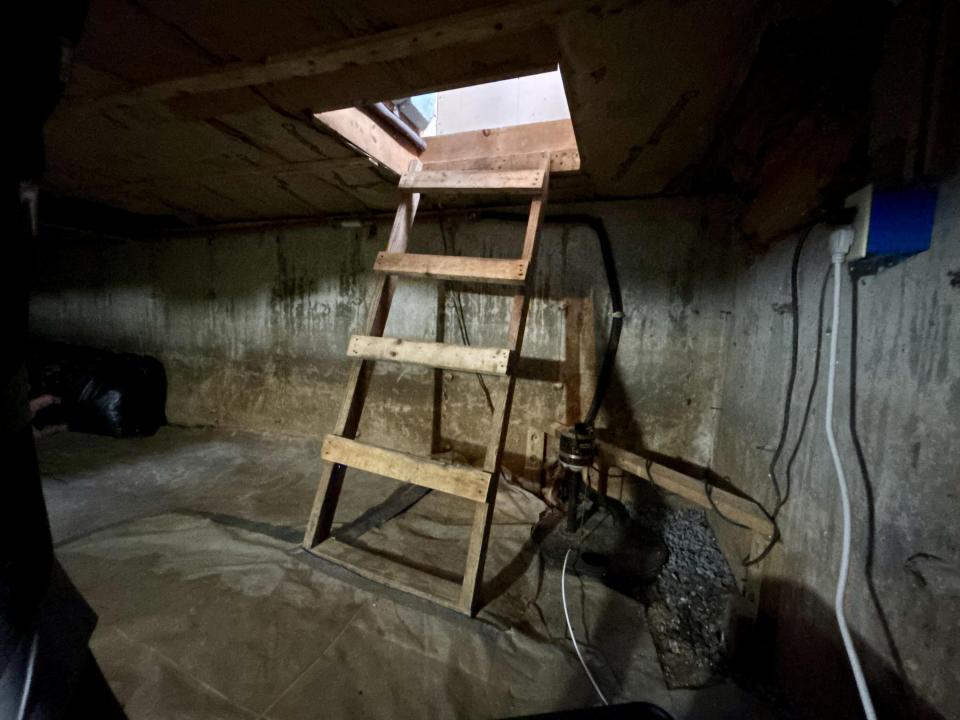 Crawl Space Access from Utility Room