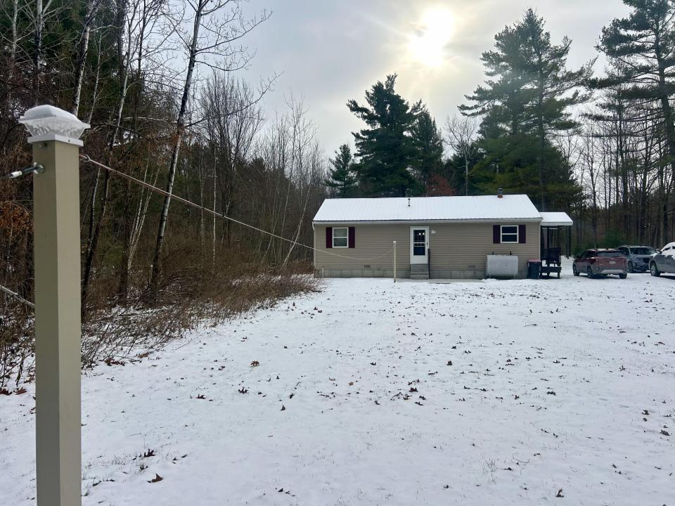 View of Home from backyard