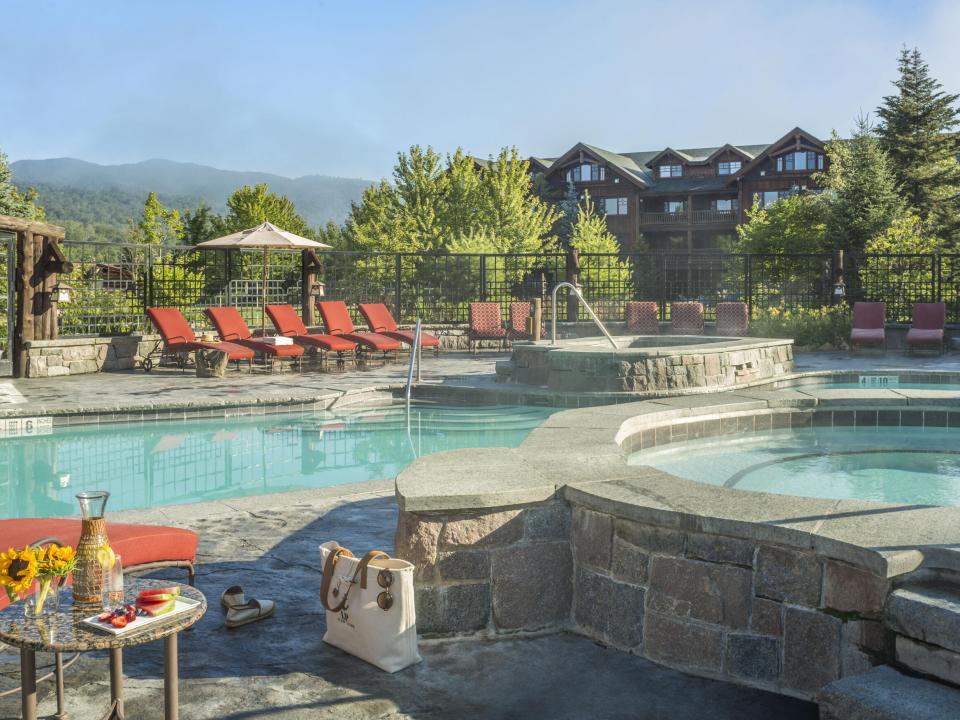 Outdoor swimming pool