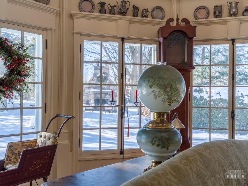 Outside Rumford Fireplace