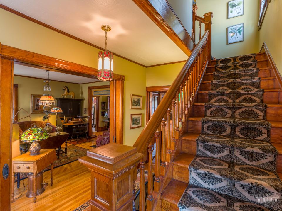 Stairway to 2nd floor