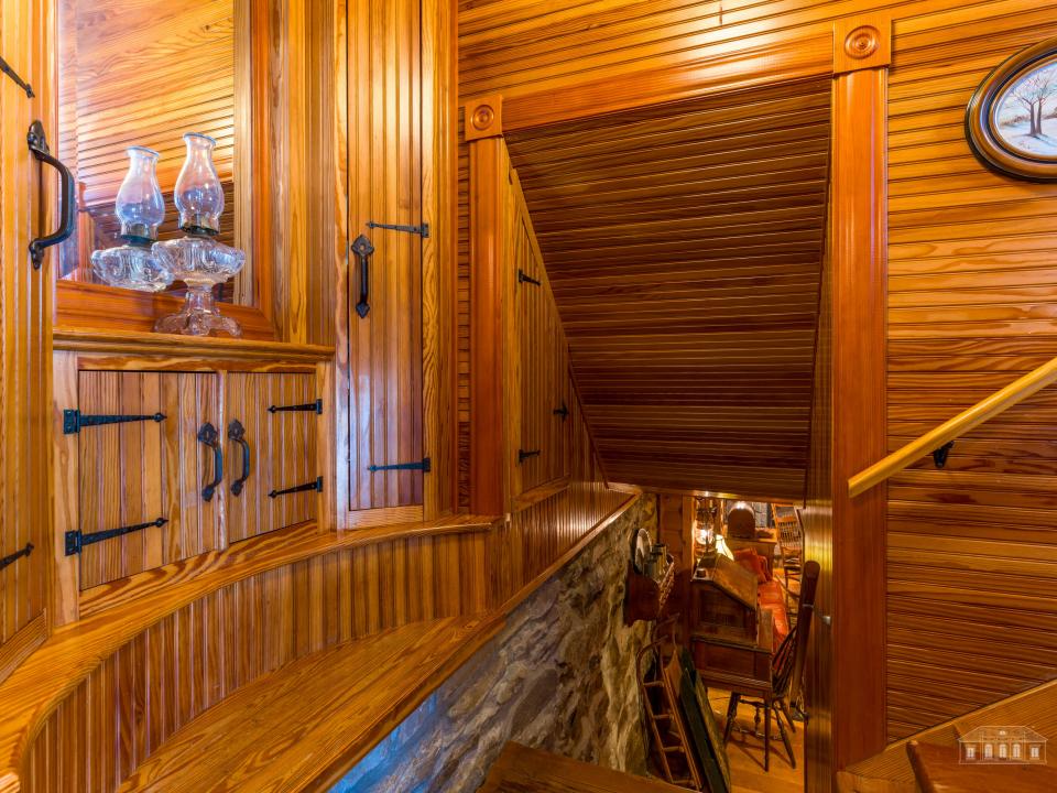 Stairway to Lower Level