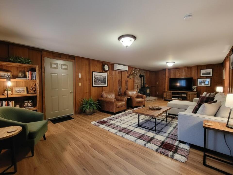 Family Room Virtually Staged