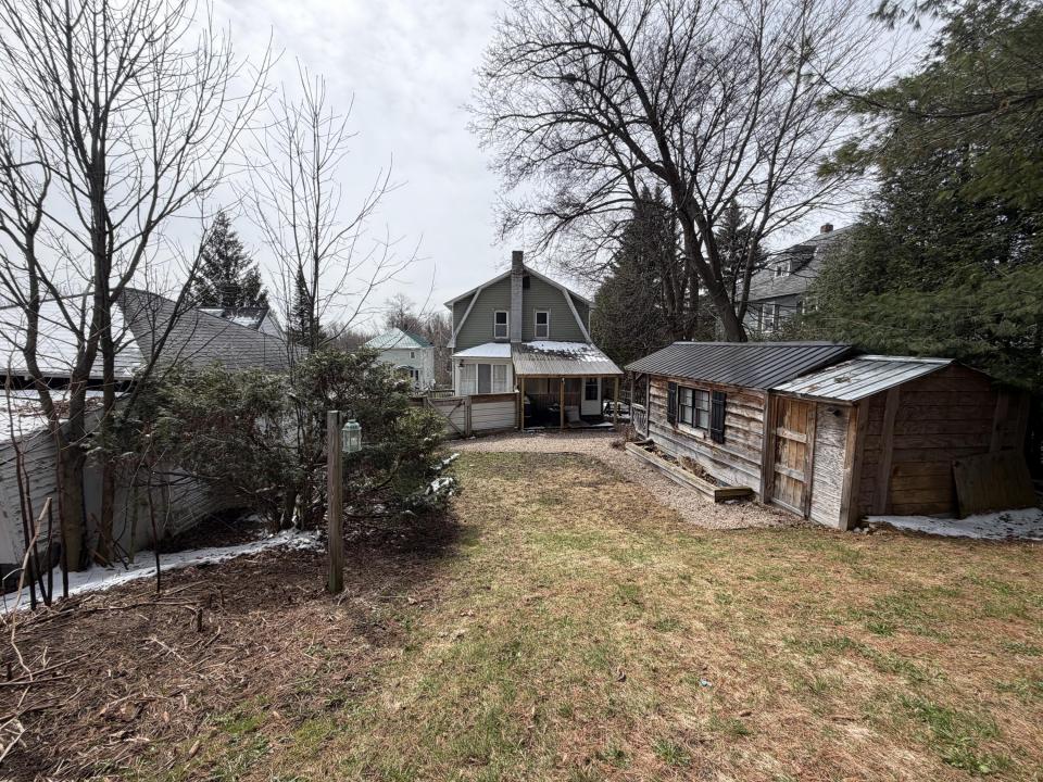 Rear View of House