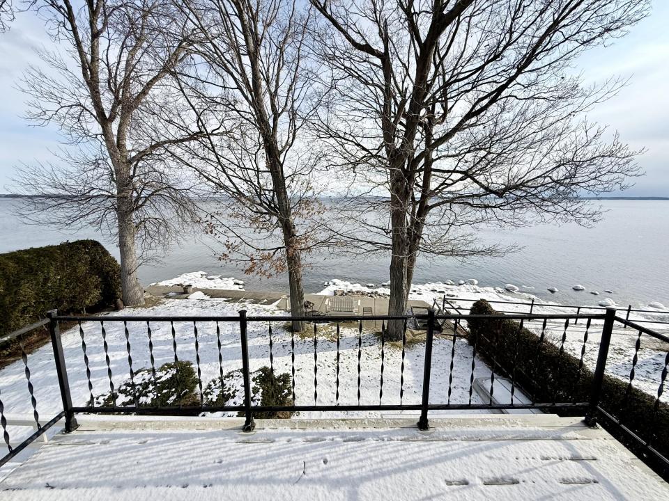 Balcony off primary bedroom