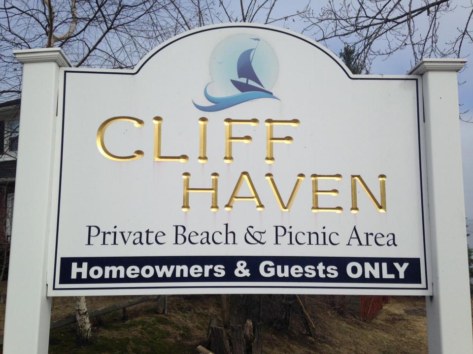 carol cliff haven sign