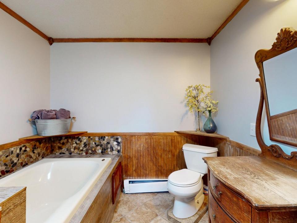 Primary Bathroom on Second Floor