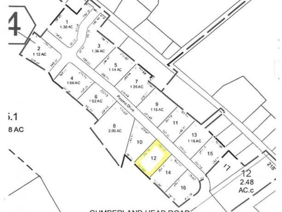 Lot 12 Tax Map