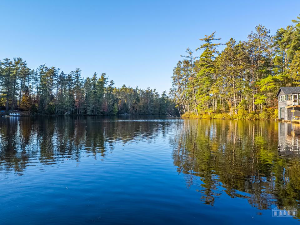 Lisa P Rainbow Lake fall shots-2