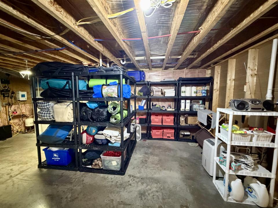 Basement Storage/Potential Bathroom