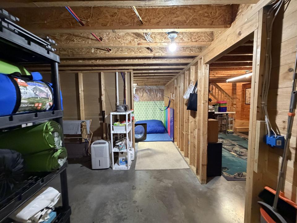 Interior storage area