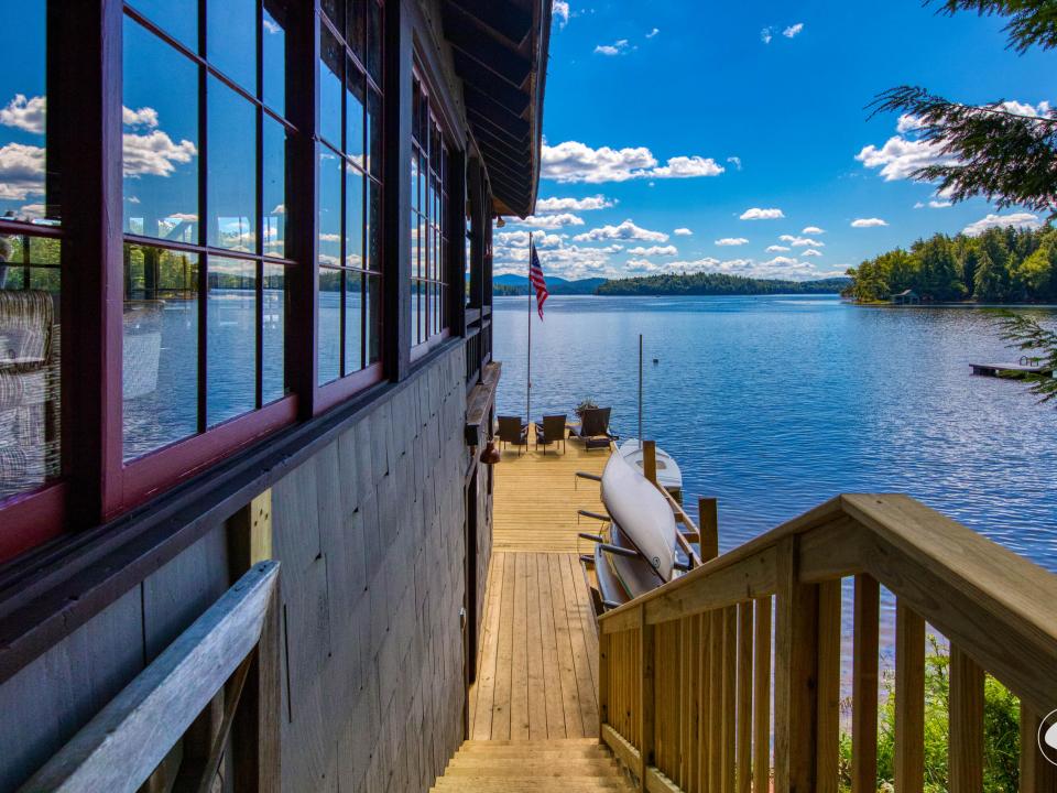Top of stairs Boathouse