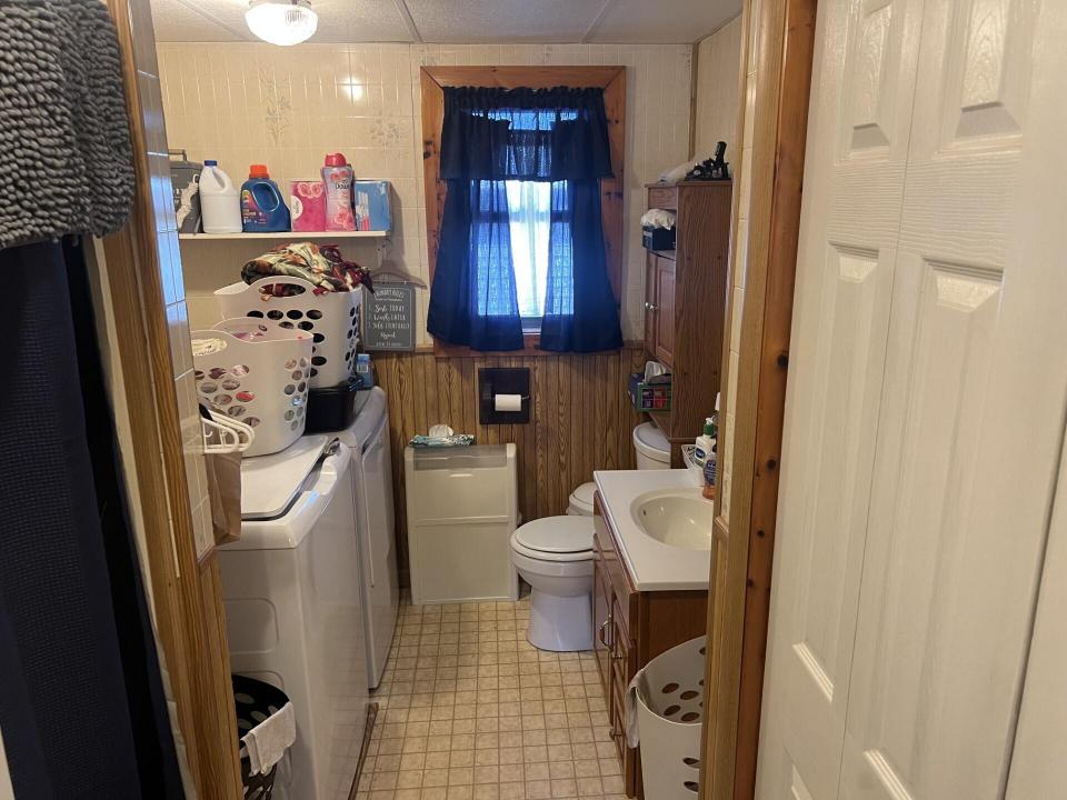 Bathroom One and Laundry