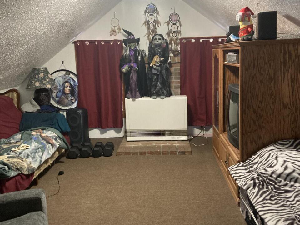 Bedroom Upstairs Unit