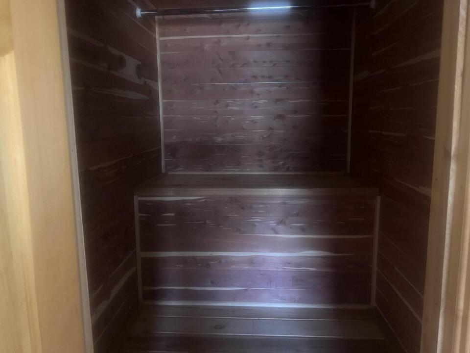 Primary Ceder Closet
