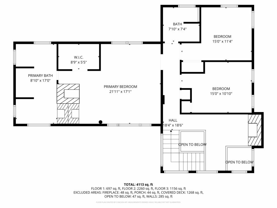 2D Floor Plan for 245 West Lake Shore Ro