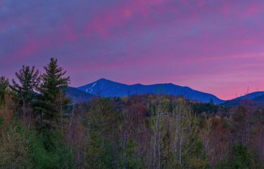 LOT 2 brilliant spring sunset over White