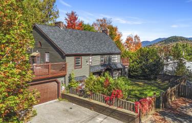 Center of Lake Placid