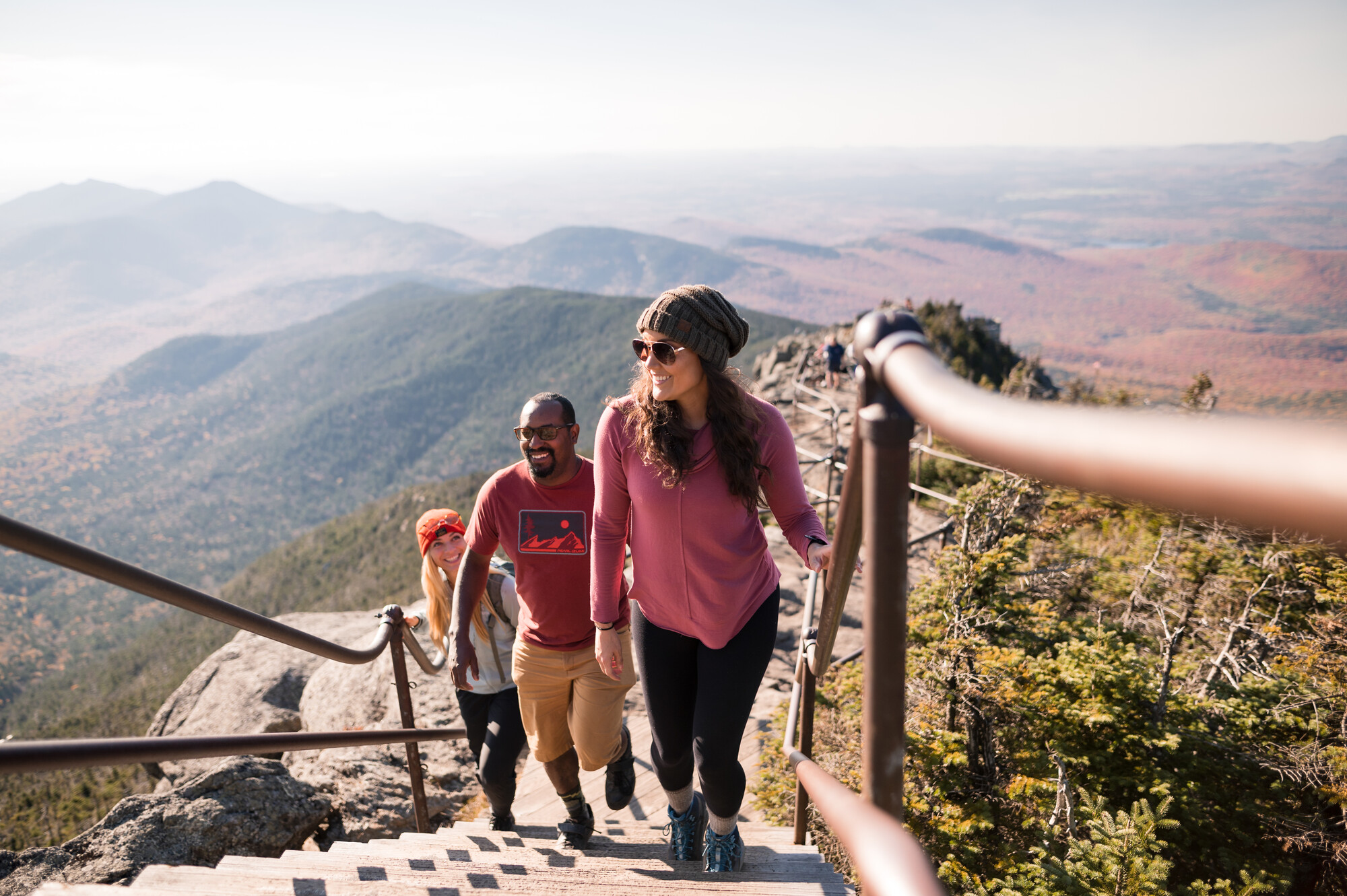 Whiteface Mountain summit stairs